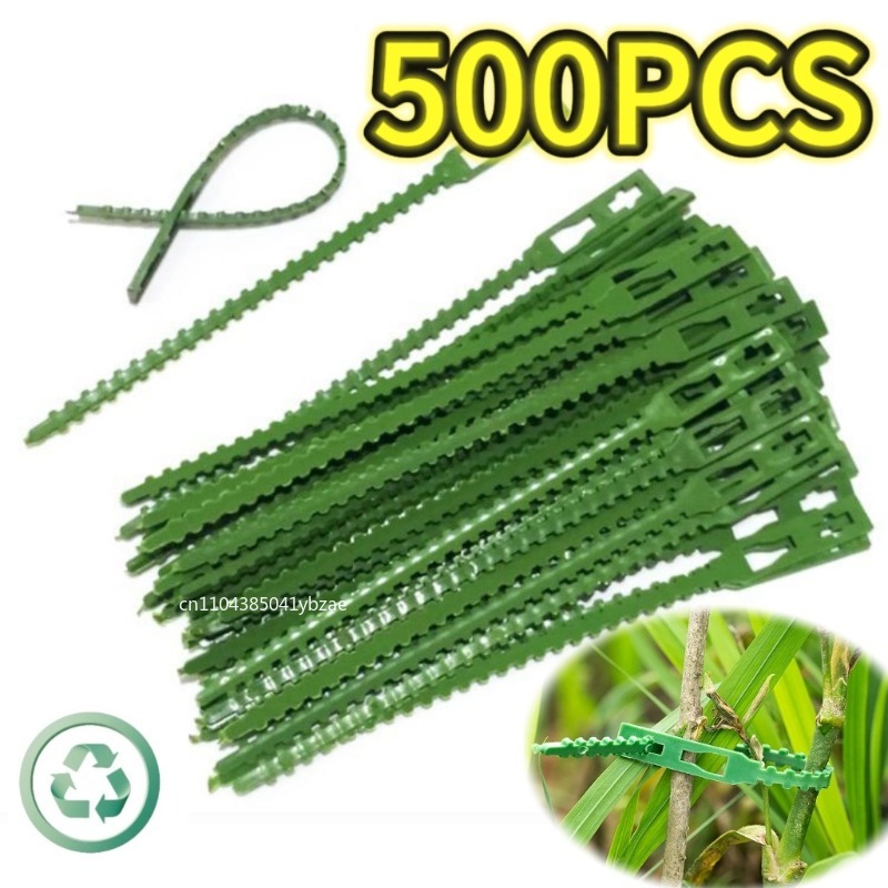 Vine Climbing Plastic - 50-1000 adet Ayarlanabilir Plastik Bitki Kablo