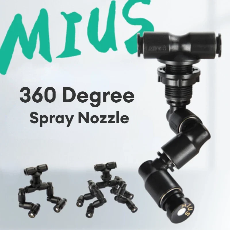 Misting Nozzle Reptile - Sürüngenler 360 Derece Dönen Sisleyici Sis