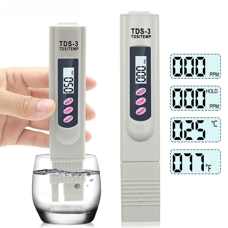 Aquael Filter Fzn - 1/3 adet taşınabilir LCD dijital TDS