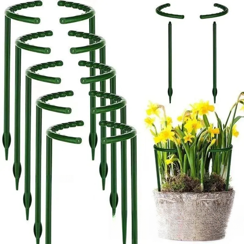 Vine Climbing Plastic - Bitki Destek Çubuğu Bahçe Yarım Daire