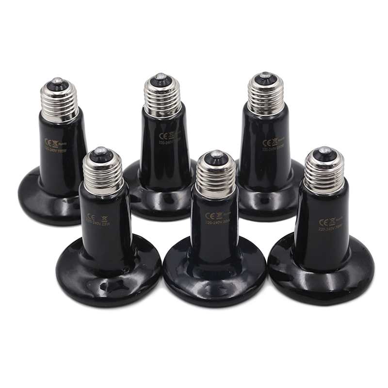 Ceramic Heat Emitter - 5 Adet Evcil Hayvan Isıtma Lambası
