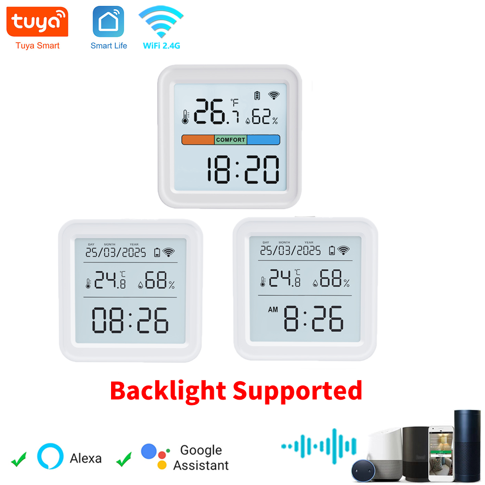 Digital Hygrometer Probe - Tuya WIFI Sıcaklık Nem Sensörü Higrometre