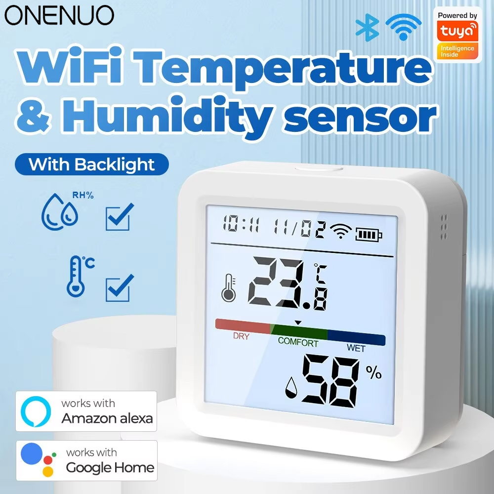 Tuya yeni WiFi sıcaklık nem se - Digital Hygrometer Probe incelemesi ve fiyatı