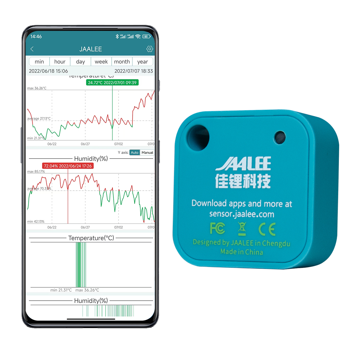 jaalee JHT Sıcaklık/Nem/Çiy No - Digital Hygrometer Probe incelemesi ve fiyatı