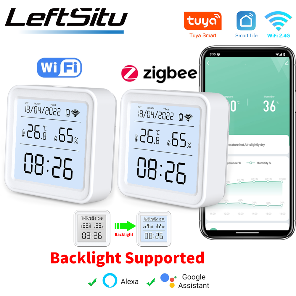 Tuya Zigbee WiFi Sıcaklık Nem  - Digital Hygrometer Probe incelemesi ve fiyatı