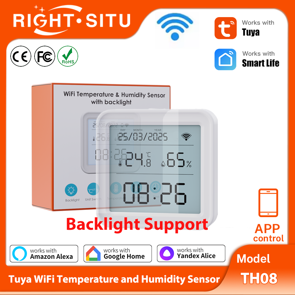 Tuya Sıcaklık ve Nem Sensörü W - Digital Hygrometer Probe incelemesi ve fiyatı
