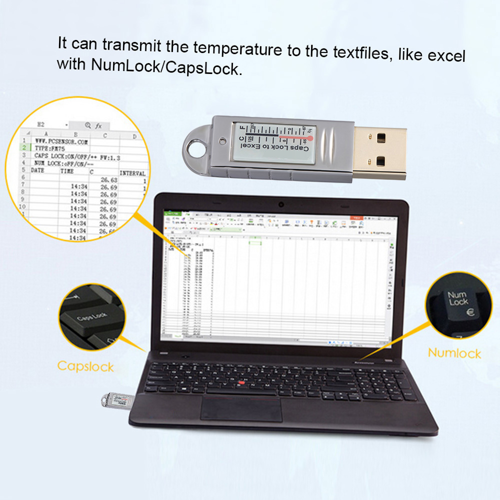 PCsensor USB Termometre Higrom - Digital Hygrometer Probe incelemesi ve fiyatı