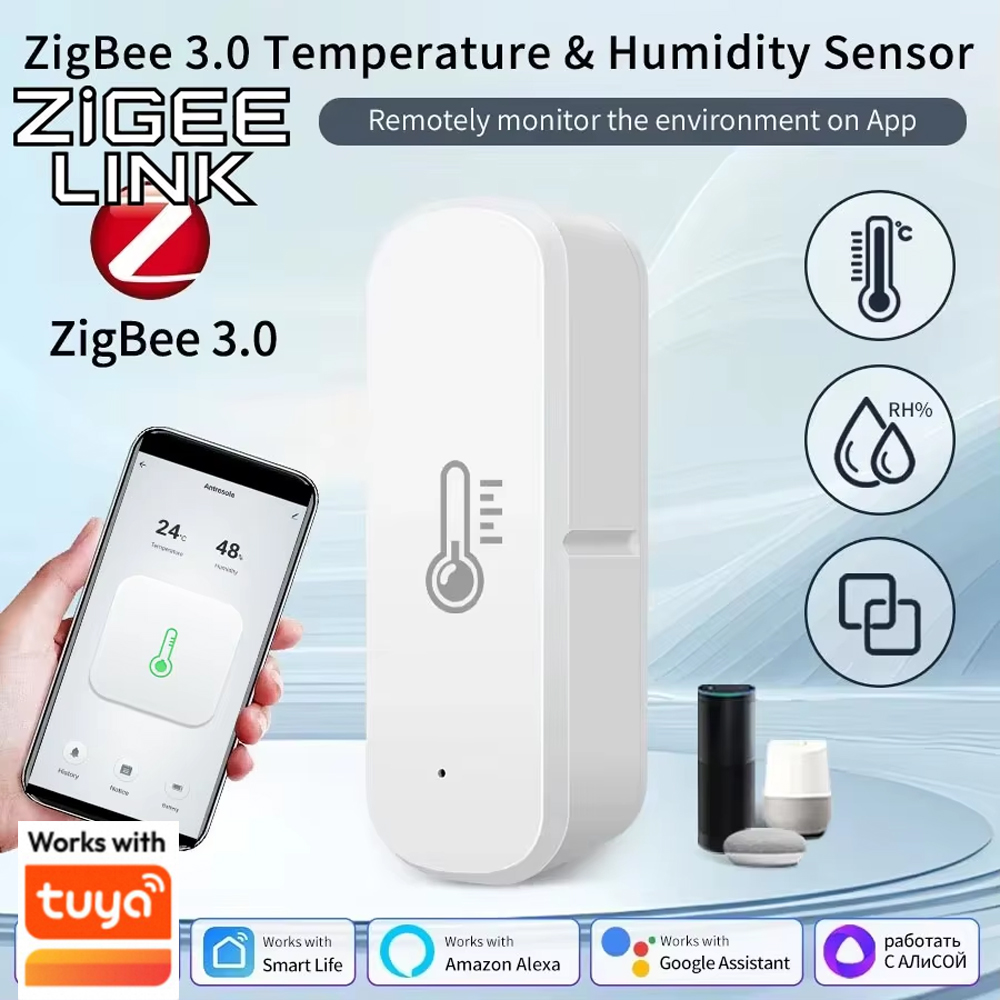 Akıllı Zigbee 3.0 Sıcaklık Nem - Digital Hygrometer Probe incelemesi ve fiyatı