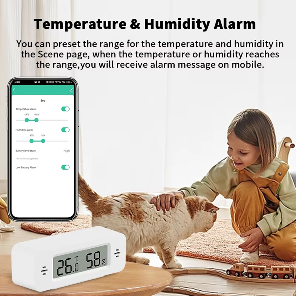 Tuya Zigbee WiFi Mini Sıcaklık - Digital Hygrometer Probe incelemesi ve fiyatı